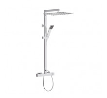 Душевой гарнитур Remer Qubica Thermo QT37XL с термостатом Хром