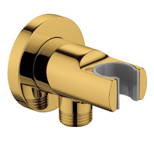 Шланговое подключение Omnires 8873GL с держателем ручного душа Золото