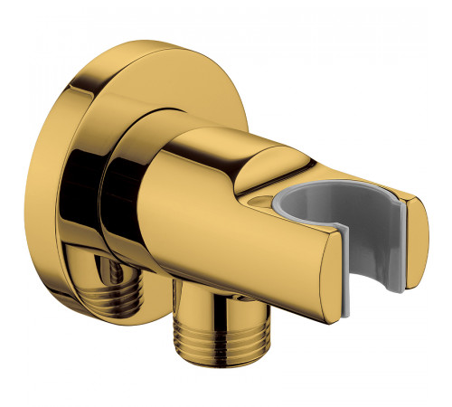 Шланговое подключение Omnires 8873GL с держателем ручного душа Золото