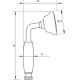 Ручной душ Migliore Ricambi 20045 Медь