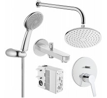 Душевая система Vitra Solid S A49287EXP Хром