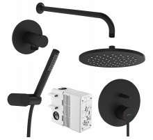 Душевая система Vitra Origin A4926636EXP Черная матовая