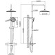 Душевая система ESKO STT5054 с термостатом Хром