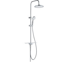 Душевая система ESKO ST1010shelf Хром Белый