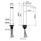 Cмеситель для раковины Hansberge CUBITO H2077WW Белый