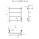 Электрический полотенцесушитель Тругор ПЭК 6 П СП 60x40 с полкой Хром