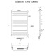 Электрический полотенцесушитель Тругор Браво 3 элТЭН 100x60 Хром