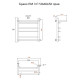 Водяной полотенцесушитель Тругор Браво 3 П ПМ R 60x50 с полкой Хром