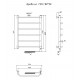Электрический полотенцесушитель Тругор Браво 1 элТЭН 80x50 Хром