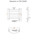 Электрический полотенцесушитель Тругор Приоритет 3 элТЭН 60x50 Хром