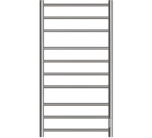 Электрический полотенцесушитель Point Аврора PN10850 П10 500x1000 диммер справа Хром