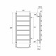 Водяной полотенцесушитель Point Афина PN04548 П6 400x800 с боковым подключением Хром
