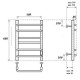 Электрический полотенцесушитель Point Сатурн PN90846 П6 400x600 диммер справа Хром