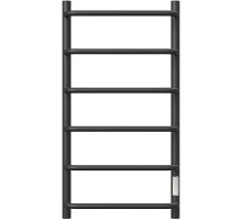 Электрический полотенцесушитель Point Ника PN08848B П6 400x800 диммер справа Черный