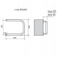 Водяной полотенцесушитель Terminus П-образный БШ 500x600 4620768881602 Хром
