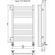 Водяной полотенцесушитель Terminus Грета П10 450x720 4620768884672 Хром