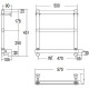 Электрический полотенцесушитель Margaroli Sole 540-3 BOX 5404703OBNB Бронза