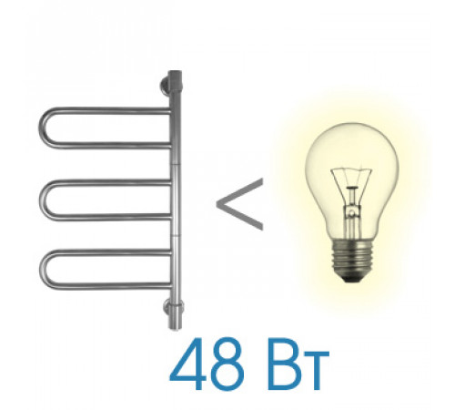 Электрический полотенцесушитель Energy U G3K Хром