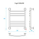 Электрический полотенцесушитель Energy Ergo 2 650x500 EETR0ERGO2655000000 Хром