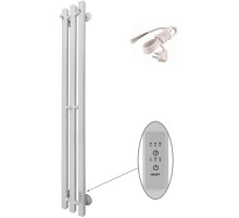 Электрический полотенцесушитель Маргроид Inaro профильный 1200x120 Inaro3v-12012-1081-9016R правый Белый матовый