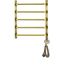 Электрический полотенцесушитель Domoterm Стефано П5 400x500 АБР ER Античная бронза