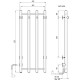 Электрический полотенцесушитель Domoterm Танго DMT 109-V4 36x92 EK L Хром