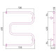 Водяной полотенцесушитель Сунержа Ш-образный 600x500 00-0014-6050 Хром