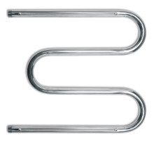 Водяной полотенцесушитель Ника Simple М1/СП 50x90 с полкой Хром