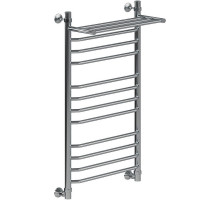 Водяной полотенцесушитель Ника Trapezium ЛТ (Г2) ВП 100/60 с полкой Хром