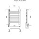 Электрический полотенцесушитель Ника Trapezium ЛТ (Г2) 80/60 Хром