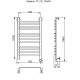 Электрический полотенцесушитель Ника Trapezium ЛТ (Г2) 100/50 Хром