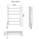 Электрический полотенцесушитель Ника Way-2 60/50 Хром