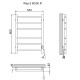 Электрический полотенцесушитель Ника Way-2 60/50 Хром
