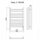 Электрический полотенцесушитель Ника Step-2 100/50 Хром