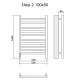 Электрический полотенцесушитель Ника Step-2 100/50 Хром