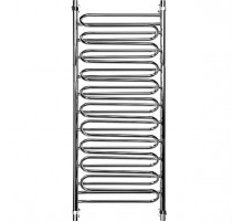 Водяной полотенцесушитель Ника Curve ЛZ (г) 120x40 Хром