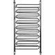Водяной полотенцесушитель Ника Curve ЛZ (г) 100x50 Хром