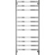 Электрический полотенцесушитель Larusso Кватро П11 500х1200 4670078536235 Хром