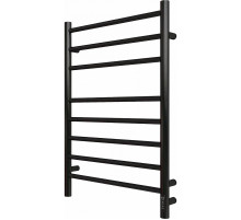 Электрический полотенцесушитель Grois Laura GR-132 500x 800 RAL 9005 П8 R Черный матовый