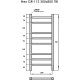 Электрический полотенцесушитель Grois Nex GR-112 30/80 П8 9005 U Черный матовый