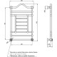 Электрический полотенцесушитель Migliore Edward 107x68 L 20314 Бронза