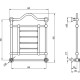 Водяной полотенцесушитель Migliore Edward 85x68 20318 Хром