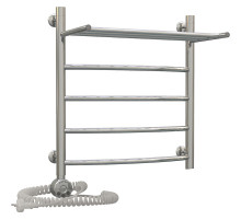 Электрический полотенцесушитель Aquanerzh Дуга 05-02A6050_L с полкой Хром