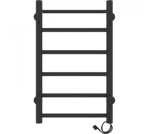 Электрический полотенцесушитель Laris Прайм ЧКЧ П6 400x600 L 73207592 Черный муар