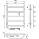 Электрический полотенцесушитель Laris Виктория П5 400x500 L 73207636 Хром