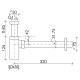 Сифон для раковины Ceramicanova 70002CH Хром