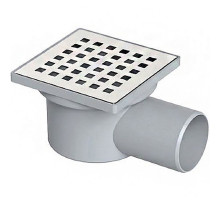 Душевой трап Berges Trend 100x100 091001 с решеткой Хром
