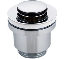 Донный клапан Frap F61 click-clack Хром