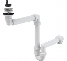 Сифон для раковины Alcaplast AG210511100 (A413) Белый