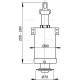 Сливная арматура Alcaplast A03A Белая